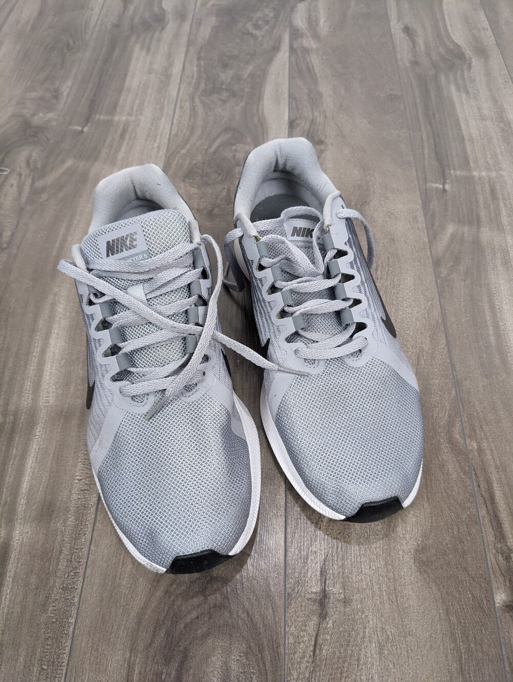 Nike Womens Downshifter 8 Running Shoes Gray 921714-006 2018 Low Top Sz 10